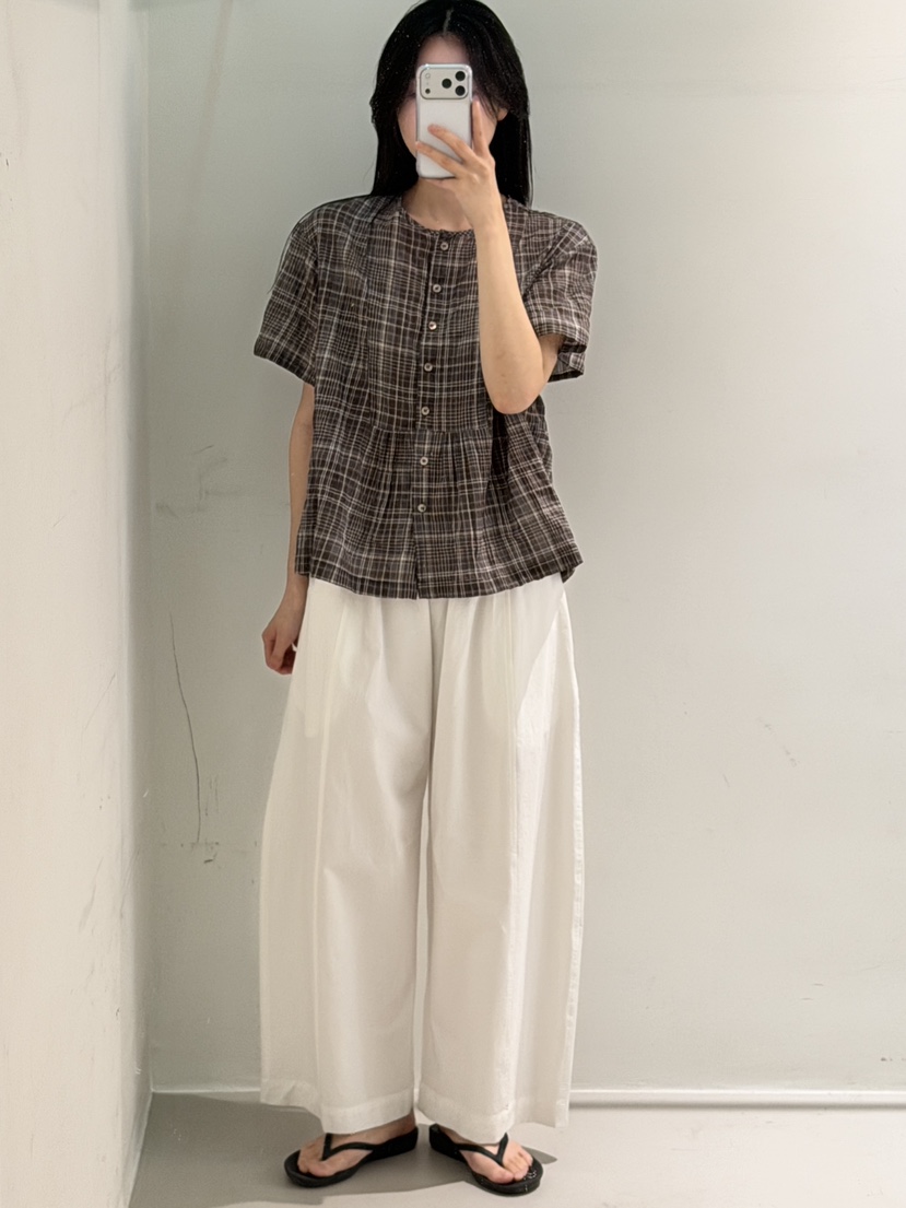 PEPPER-L韓國直郵實拍女士新品熱賣推薦人氣休閑襯衫蕾絲衫PEPPER襯衫/蕾絲衫