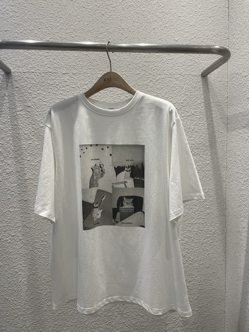 BABEL韓國東大門直郵女士新款推薦休閑26春夏人氣職業T恤BABELT恤圖色1