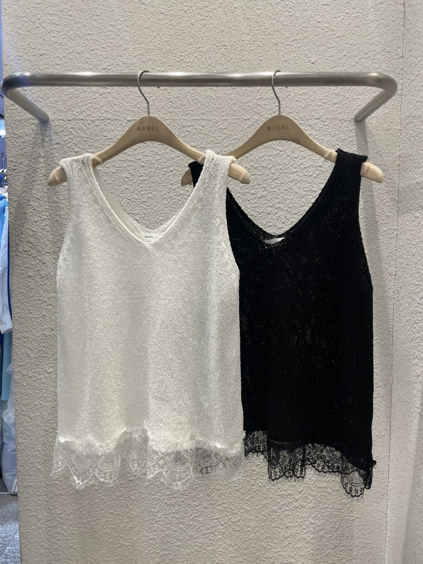 BABEL韓國東大門直郵女士新品時尚人氣職業休閑吊帶背心蕾絲BABEL吊帶/背心