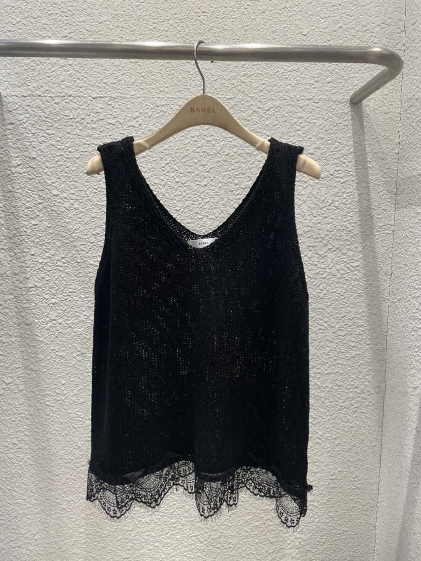 BABEL韓國東大門直郵女士新品時尚人氣職業休閑吊帶背心蕾絲BABEL吊帶/背心圖色2