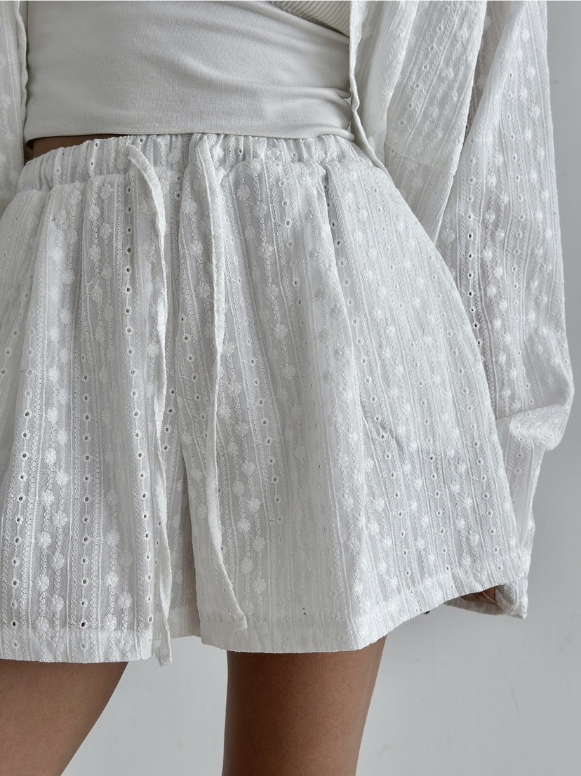 ANGLOG BEIGE韓國直郵實拍女士新款職業26春夏熱賣短褲蕾絲ANGLOG BEIGE短褲圖色1