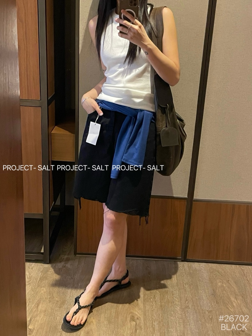 PROJECT SALT韓國代購女士新品26春夏短褲PROJECTSALT短褲