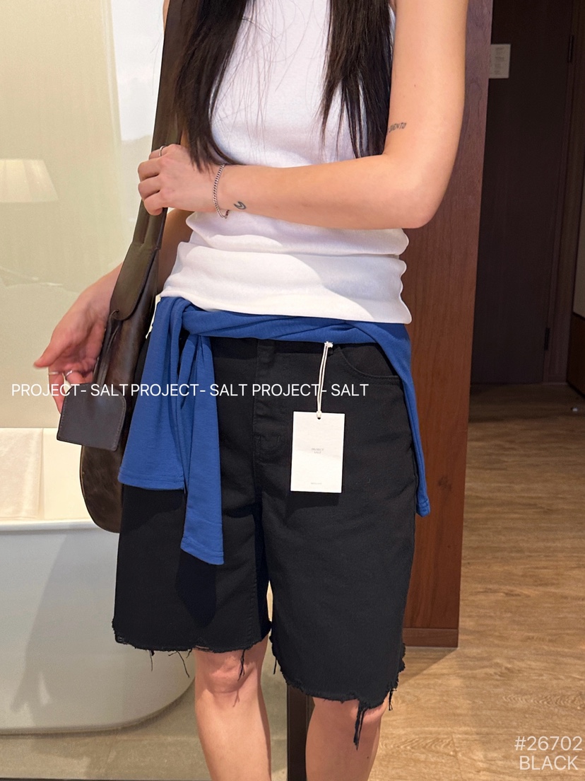 PROJECT SALT韓國代購女士新品26春夏短褲PROJECTSALT短褲