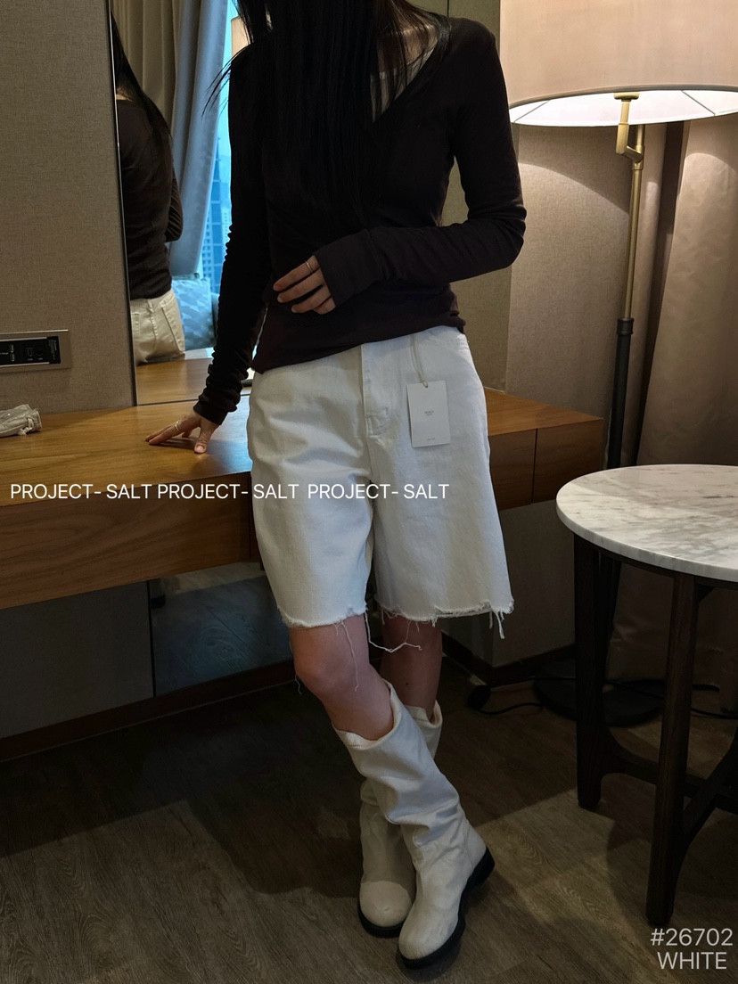 PROJECT SALT韓國代購女士新品26春夏短褲PROJECTSALT短褲