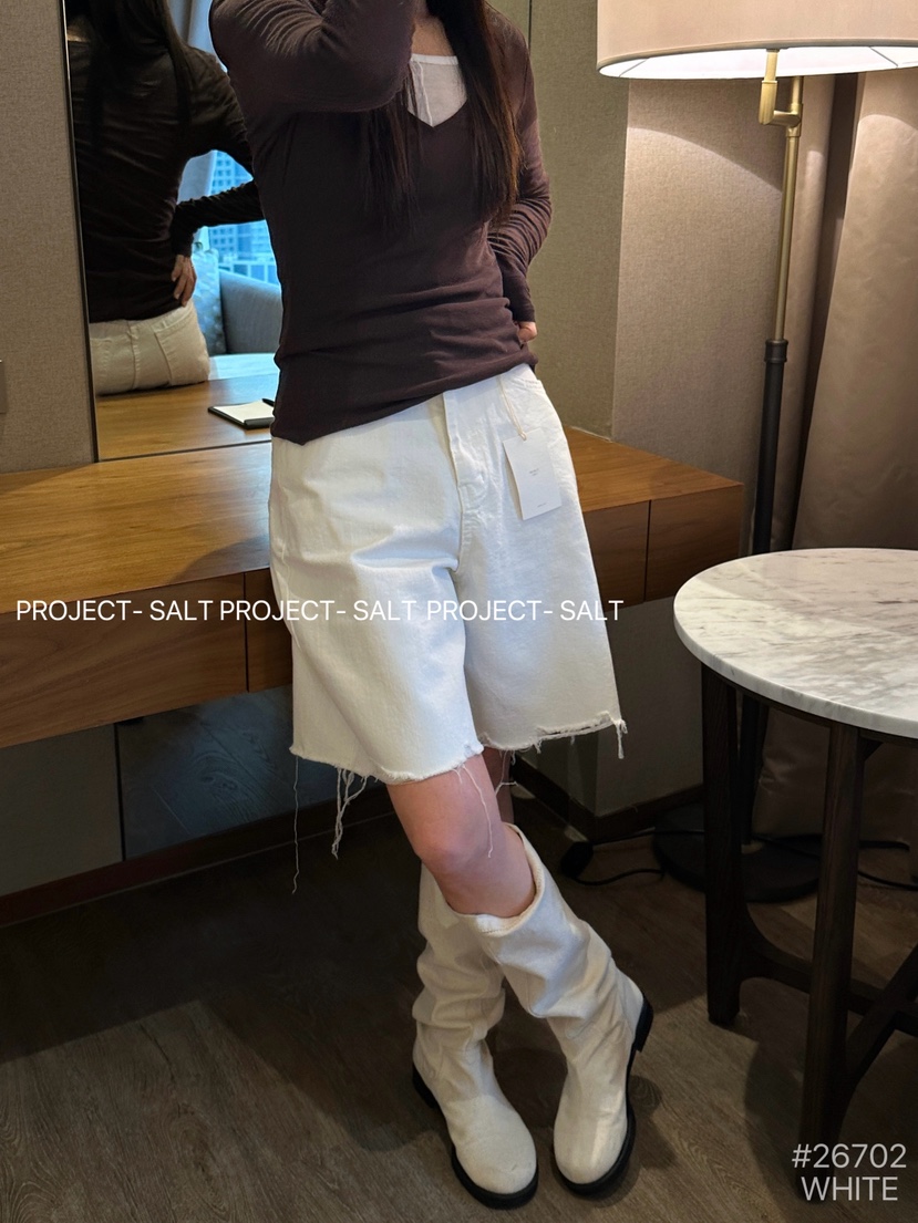 PROJECT SALT韓國代購女士新品26春夏短褲PROJECTSALT短褲
