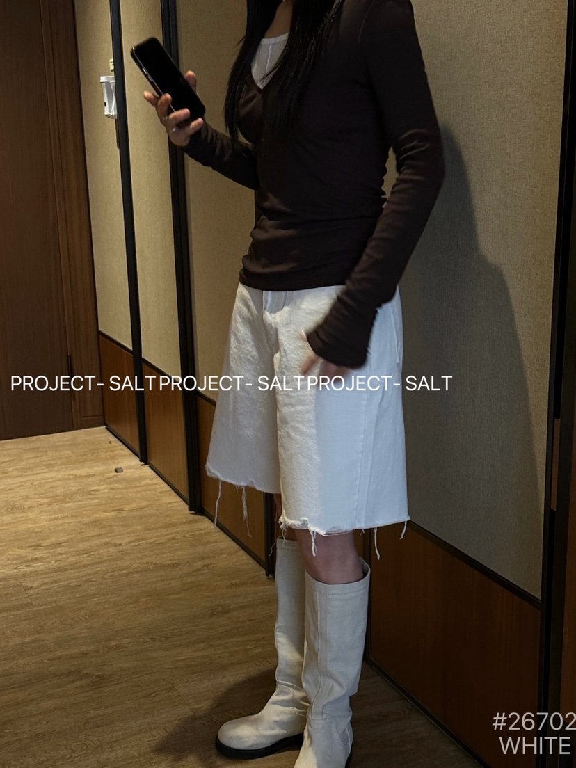 PROJECT SALT韓國代購女士新品26春夏短褲PROJECTSALT短褲