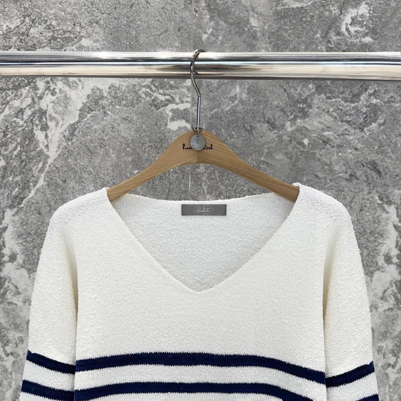 ROOKIE BUD韓國代購女裝新款休閑26春夏時尚針織衫海軍棉質ROOKIE BUD-L針織衫