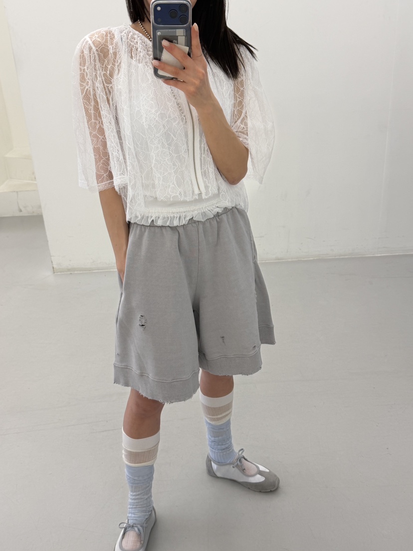 FRANC—L韓國東大門直郵女裝新品26春夏襯衫蕾絲衫不含內搭FRANC襯衫/蕾絲衫