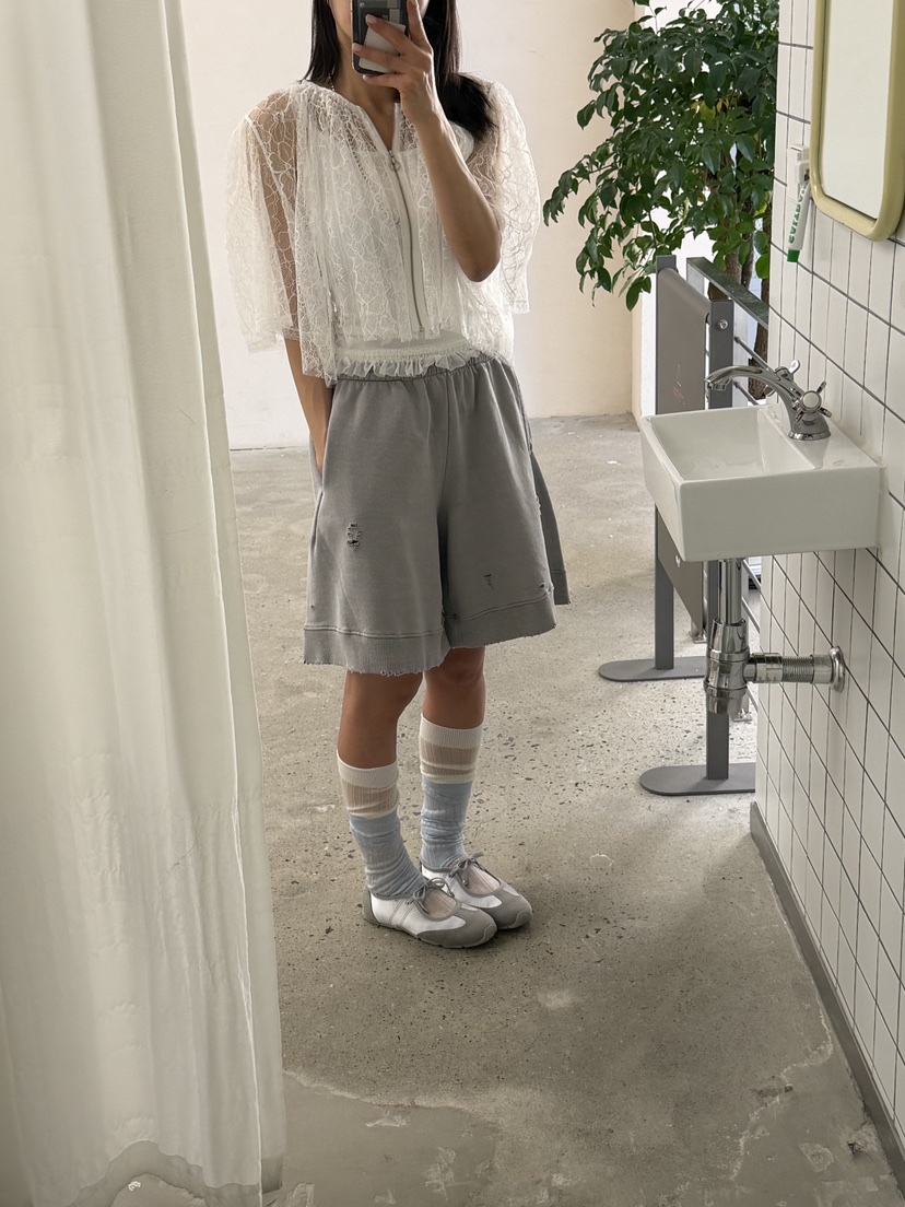 FRANC—L韓國東大門直郵女裝新品26春夏襯衫蕾絲衫不含內搭FRANC襯衫/蕾絲衫