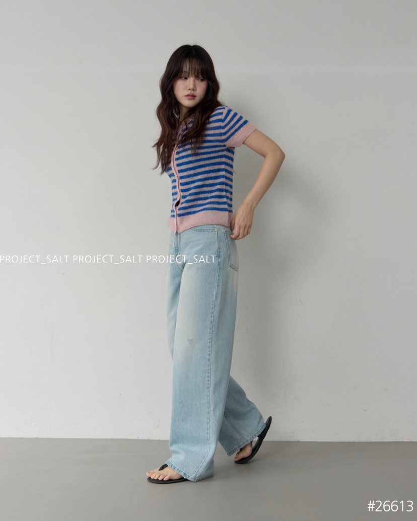 PROJECT SALT韓國直郵實拍女士新品熱賣牛仔褲PROJECTSALT牛仔褲