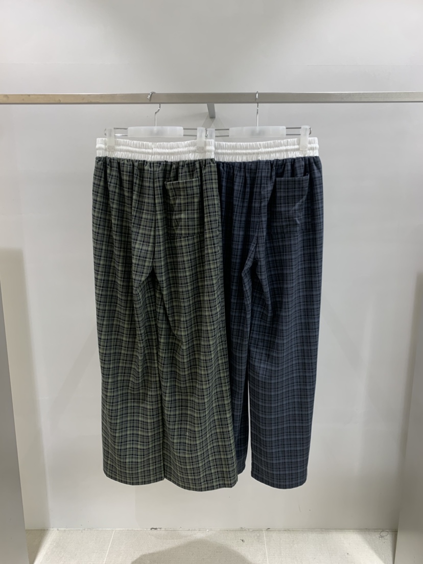 EYEL韓國代購女裝新品推薦職業休閑26春夏熱賣休閑褲格紋EYEL休閑褲