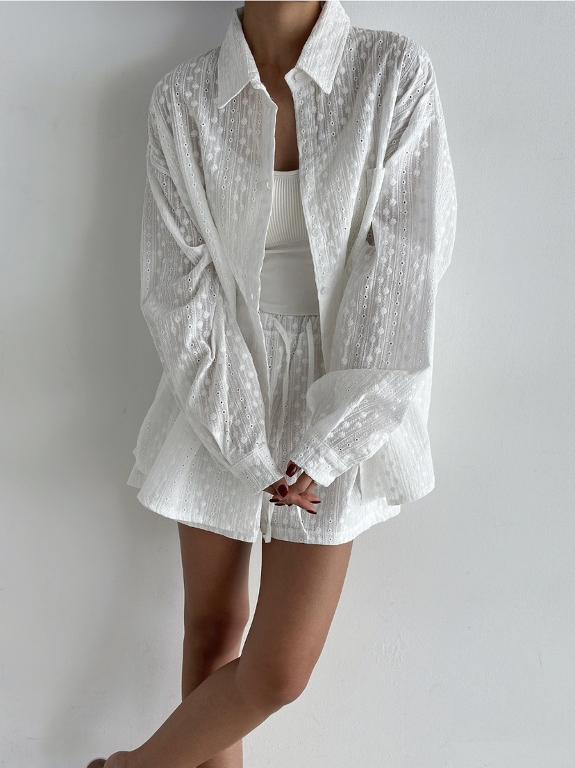 ANGLOG BEIGE韓國代購女士新款休閑時尚人氣襯衫蕾絲衫蕾絲ANGLOG BEIGE襯衫/蕾絲衫