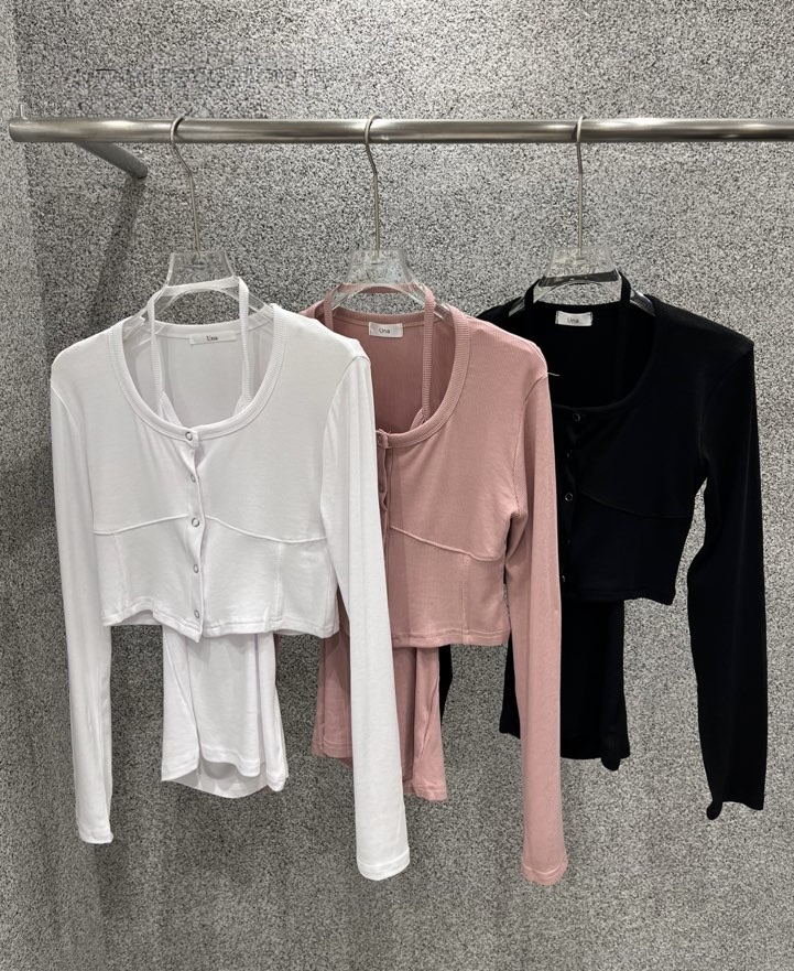 UNA/THE MAY韓國東大門代購女裝新款熱賣26春夏推薦套裝THEMAY/UNA套裝圖色3左三色