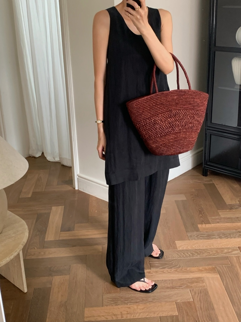 A Flan韓國東大門代購女裝新款26春夏人氣休閑推薦連衣裙AFN/FLAN EDITION連衣裙