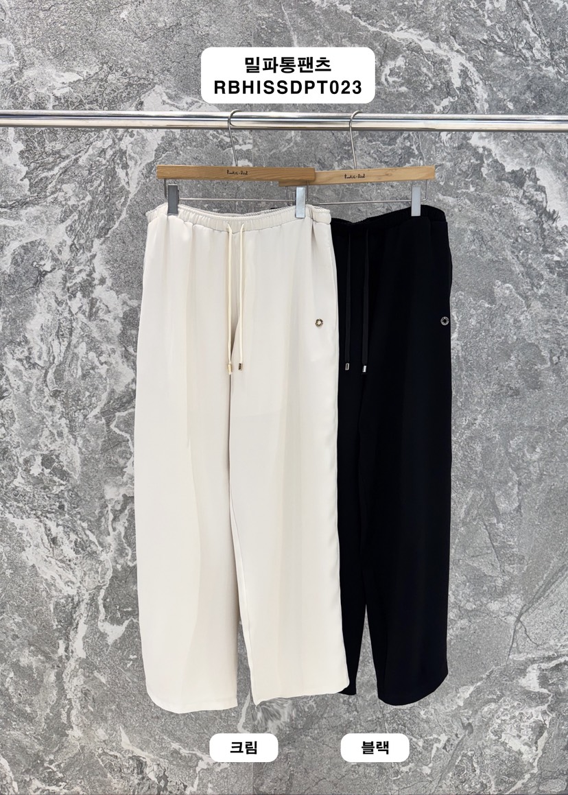 ROOKIE BUD韓國東大門代購女裝新品推薦人氣休閑褲闊腿褲ROOKIE BUD-L休閑褲