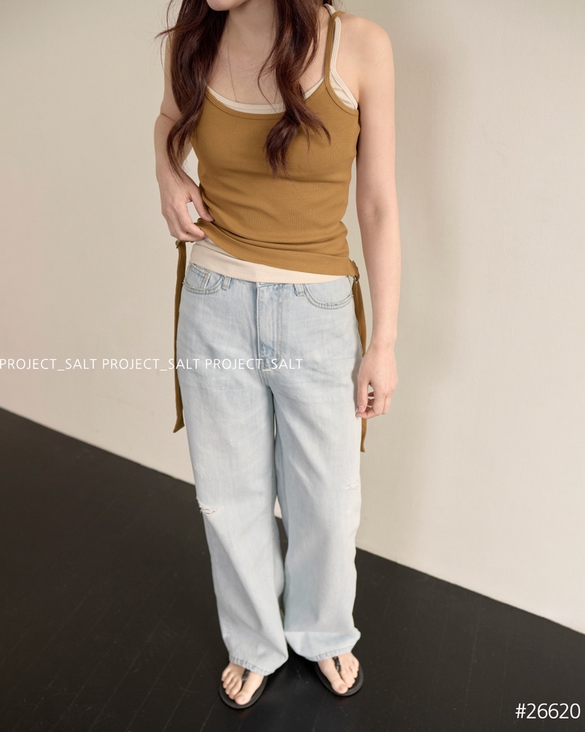 PROJECT SALT韓國代購女裝新款人氣牛仔褲PROJECTSALT牛仔褲