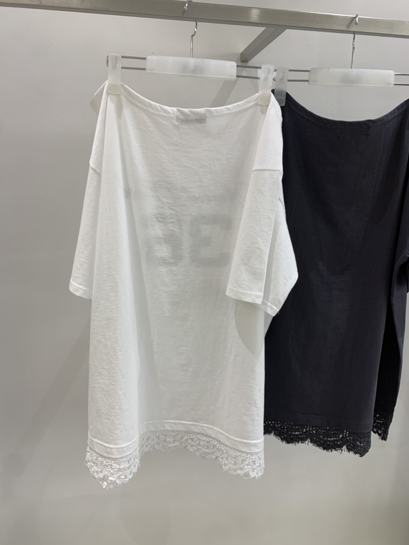 EYEL韓國直郵實拍女裝新款休閑時尚熱賣人氣推薦26春夏T恤蕾絲EYELT恤