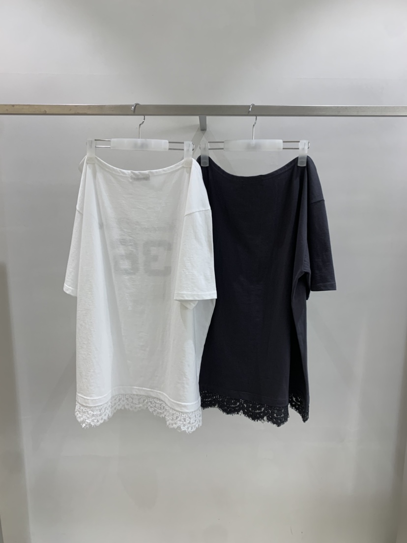 EYEL韓國直郵實拍女裝新款休閑時尚熱賣人氣推薦26春夏T恤蕾絲EYELT恤