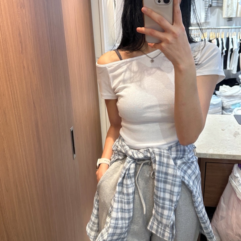 ON THE MODE韓國代購女裝新款人氣職業26春夏休閑時尚T恤ON THE MODET恤