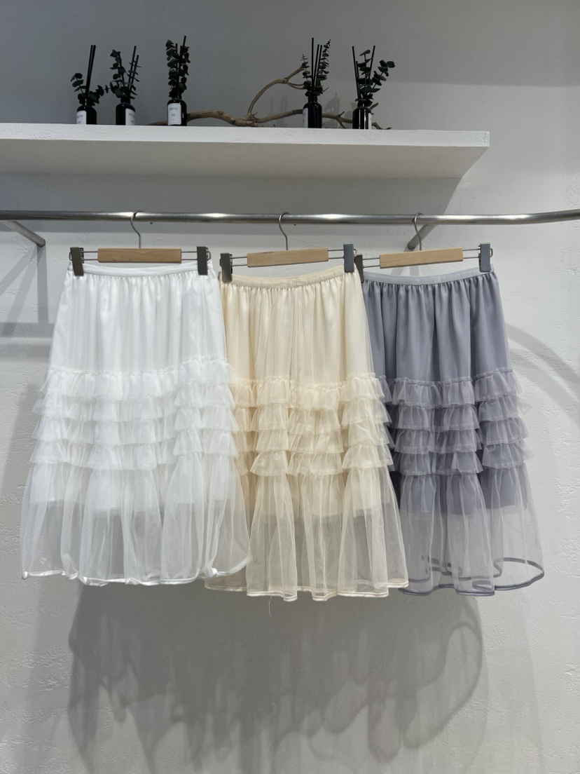 OLA韓國代購女士新款職業熱賣時尚休閑26春夏半身裙中短裙mellor/OLA半身裙/中短裙