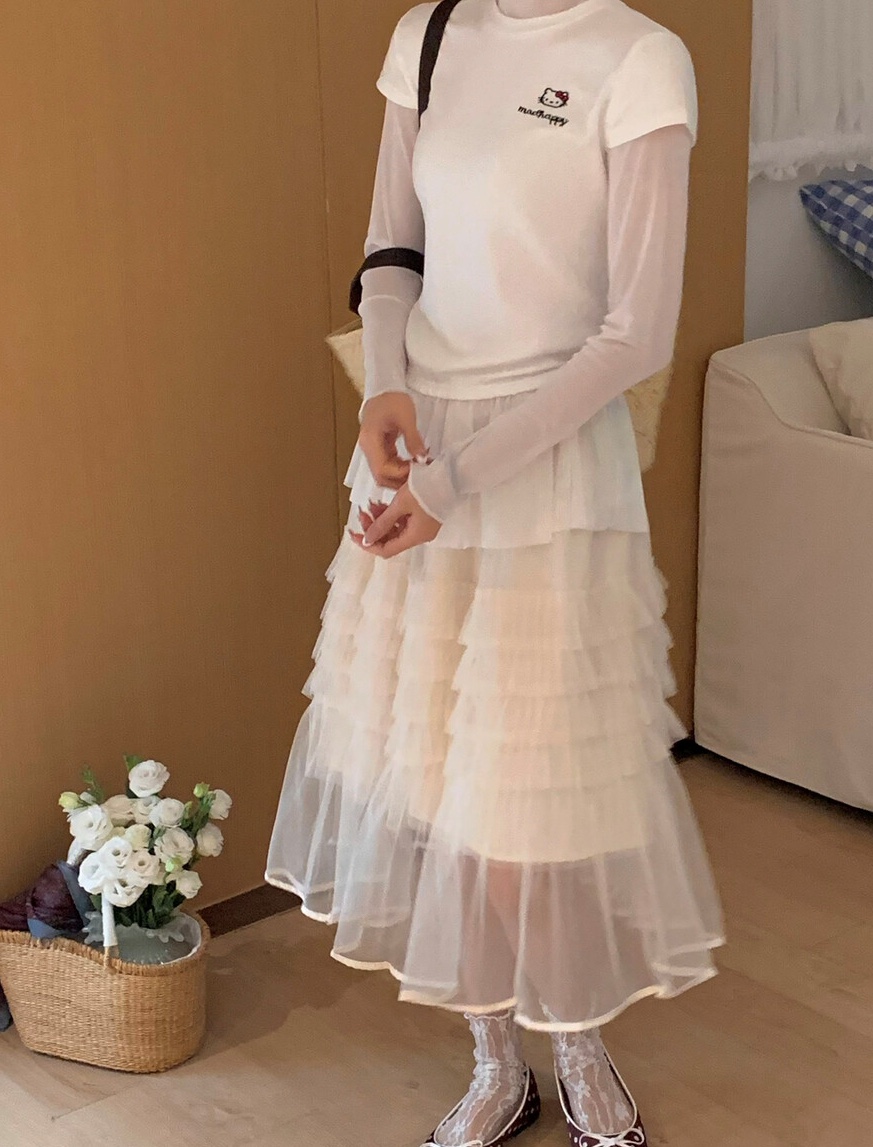 OLA韓國代購女士新款職業熱賣時尚休閑26春夏半身裙中短裙mellor/OLA半身裙/中短裙