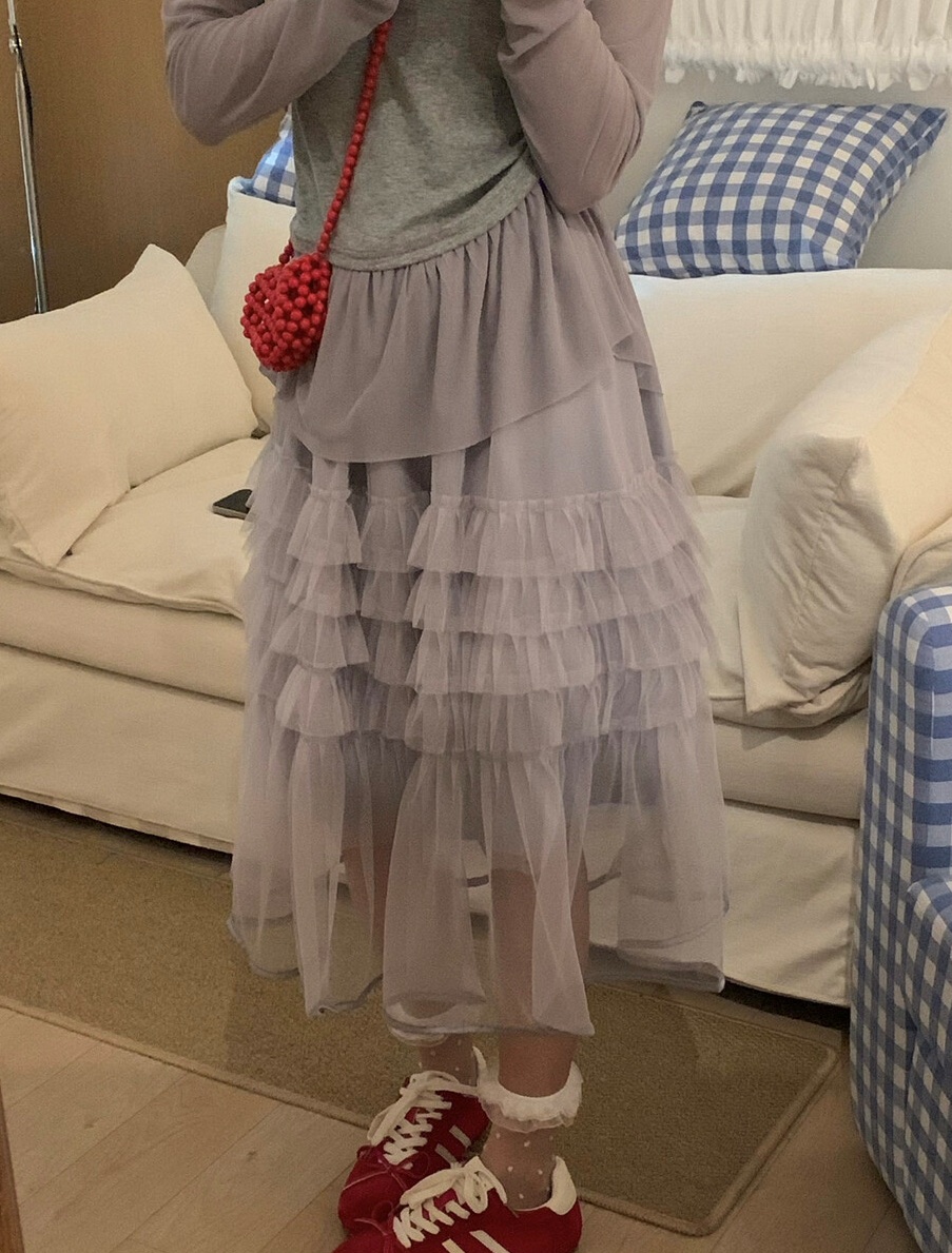 OLA韓國代購女士新款職業熱賣時尚休閑26春夏半身裙中短裙mellor/OLA半身裙/中短裙