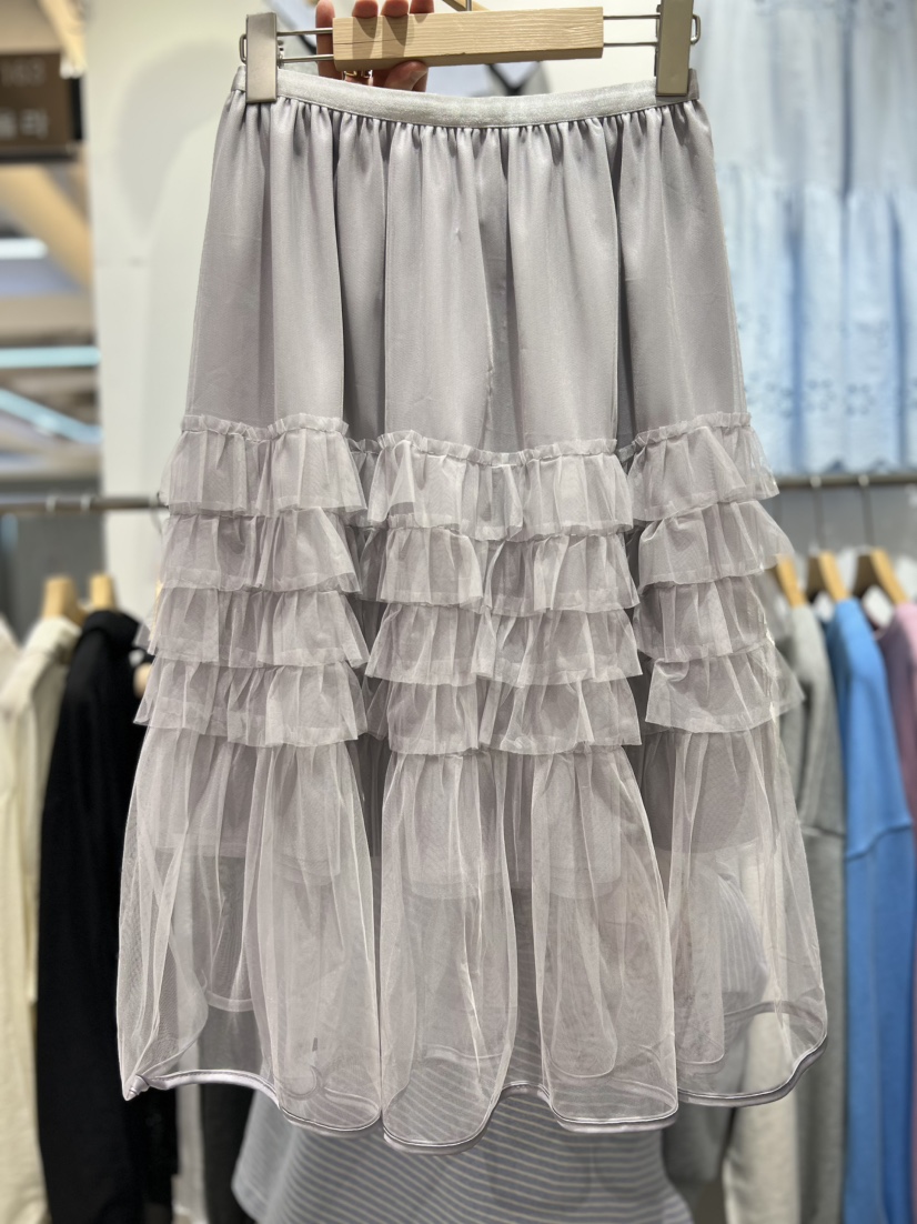 OLA韓國代購女士新款職業熱賣時尚休閑26春夏半身裙中短裙mellor/OLA半身裙/中短裙圖色3