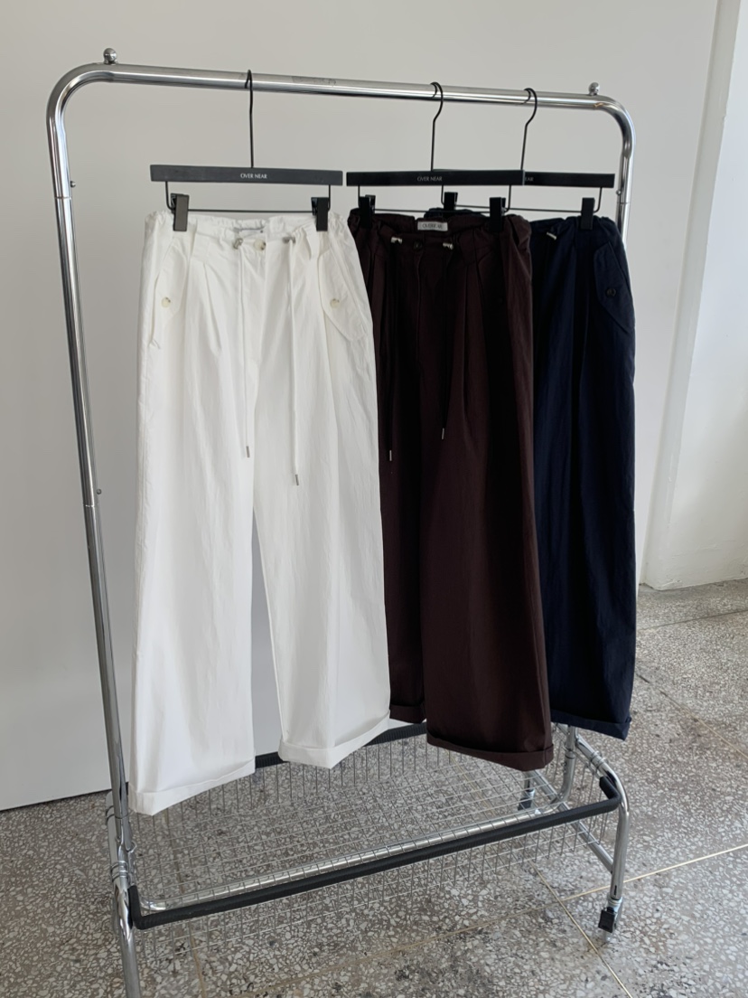 OVER NEAR韓國直郵女裝新款熱賣時尚26春夏人氣休閑休閑褲OVER NEAR休閑褲