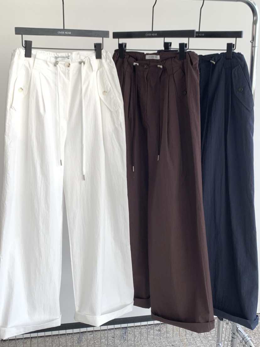OVER NEAR韓國直郵女裝新款熱賣時尚26春夏人氣休閑休閑褲OVER NEAR休閑褲