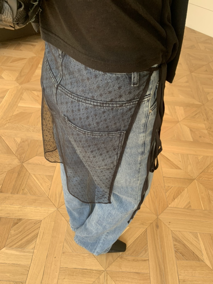 OVER NEAR韓國東大門直郵女裝新品熱賣半身裙中短裙不含褲子OVER NEAR半身裙/中短裙