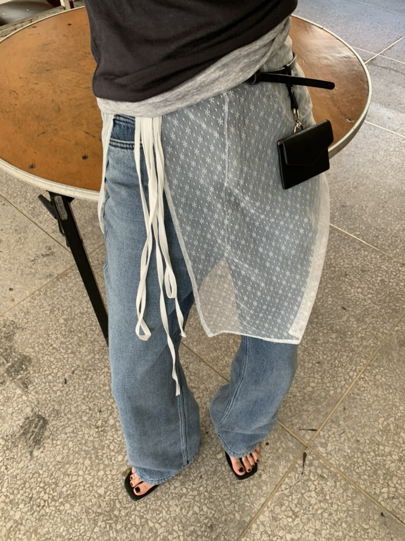 OVER NEAR韓國東大門直郵女裝新品熱賣半身裙中短裙不含褲子OVER NEAR半身裙/中短裙