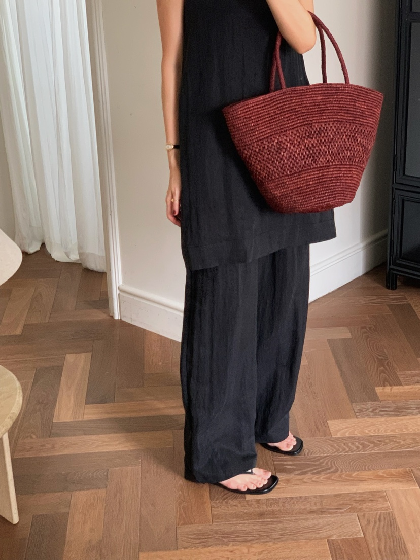 A Flan韓國東大門直郵女裝新品人氣熱賣休閑推薦26春夏休閑褲AFN/FLAN EDITION休閑褲