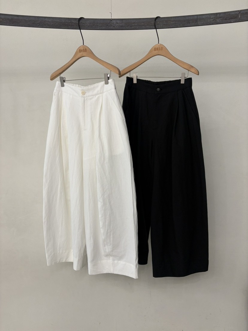 OHAO韓國直郵實拍女士新品熱賣26春夏人氣休閑推薦休閑褲OHAO/HA MONG休閑褲