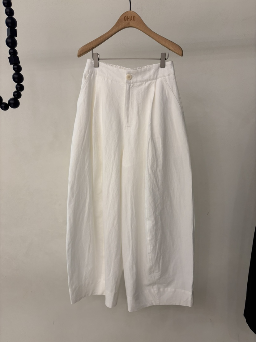 OHAO韓國直郵實拍女士新品熱賣26春夏人氣休閑推薦休閑褲OHAO/HA MONG休閑褲圖色1