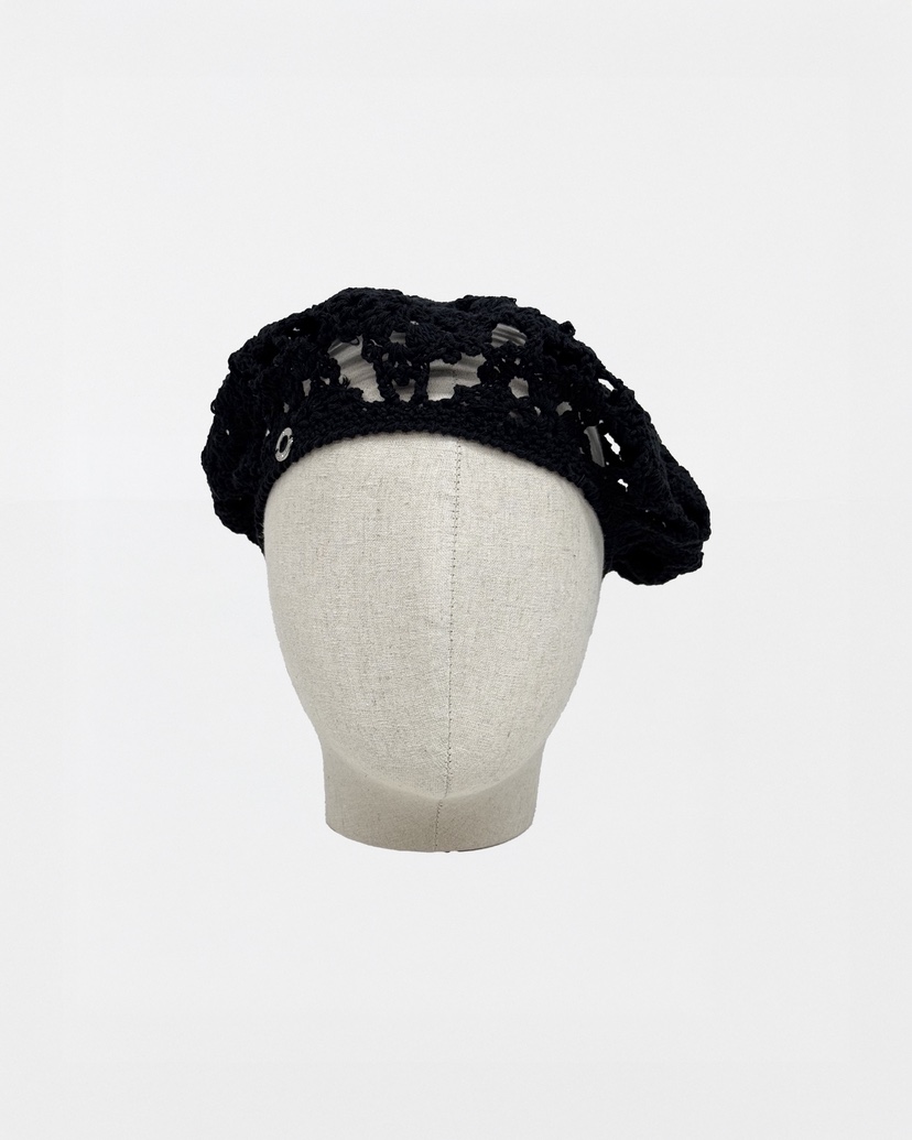 ROOKIE BUD韓國東大門直郵女士新品時尚26春夏帽子蕾絲貝雷ROOKIE BUD-L帽子圖色2