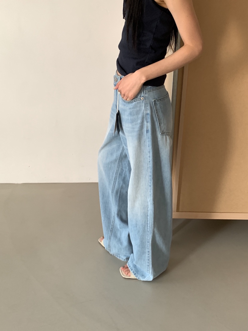 PROJECT SALT韓國東大門直郵女士新款26春夏牛仔褲PROJECTSALT牛仔褲