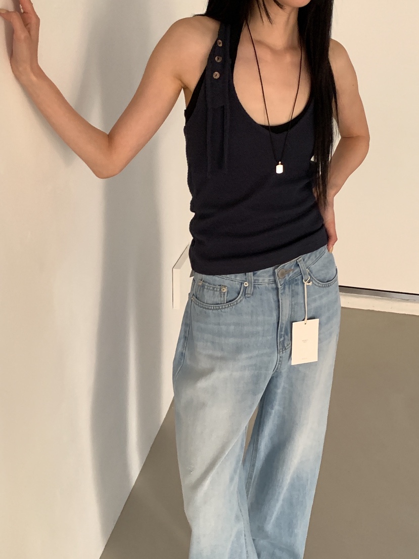 PROJECT SALT韓國東大門直郵女士新款26春夏牛仔褲PROJECTSALT牛仔褲