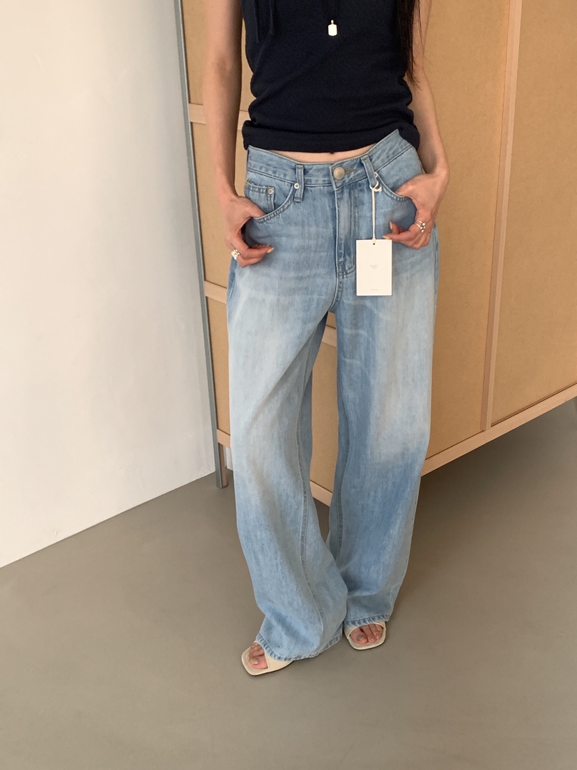 PROJECT SALT韓國東大門直郵女士新款26春夏牛仔褲PROJECTSALT牛仔褲