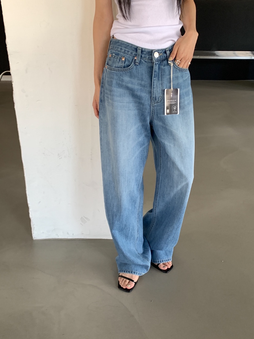 PROJECT SALT韓國東大門直郵女士新款26春夏牛仔褲PROJECTSALT牛仔褲