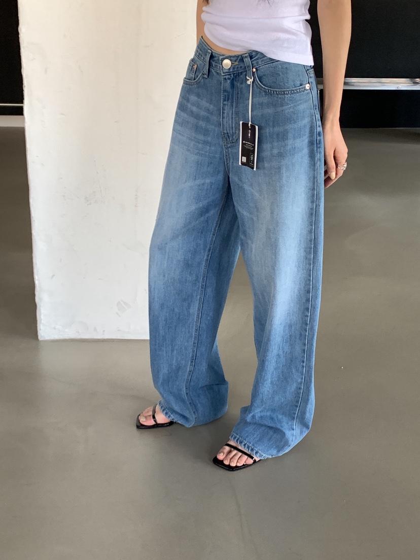 PROJECT SALT韓國東大門直郵女士新款26春夏牛仔褲PROJECTSALT牛仔褲