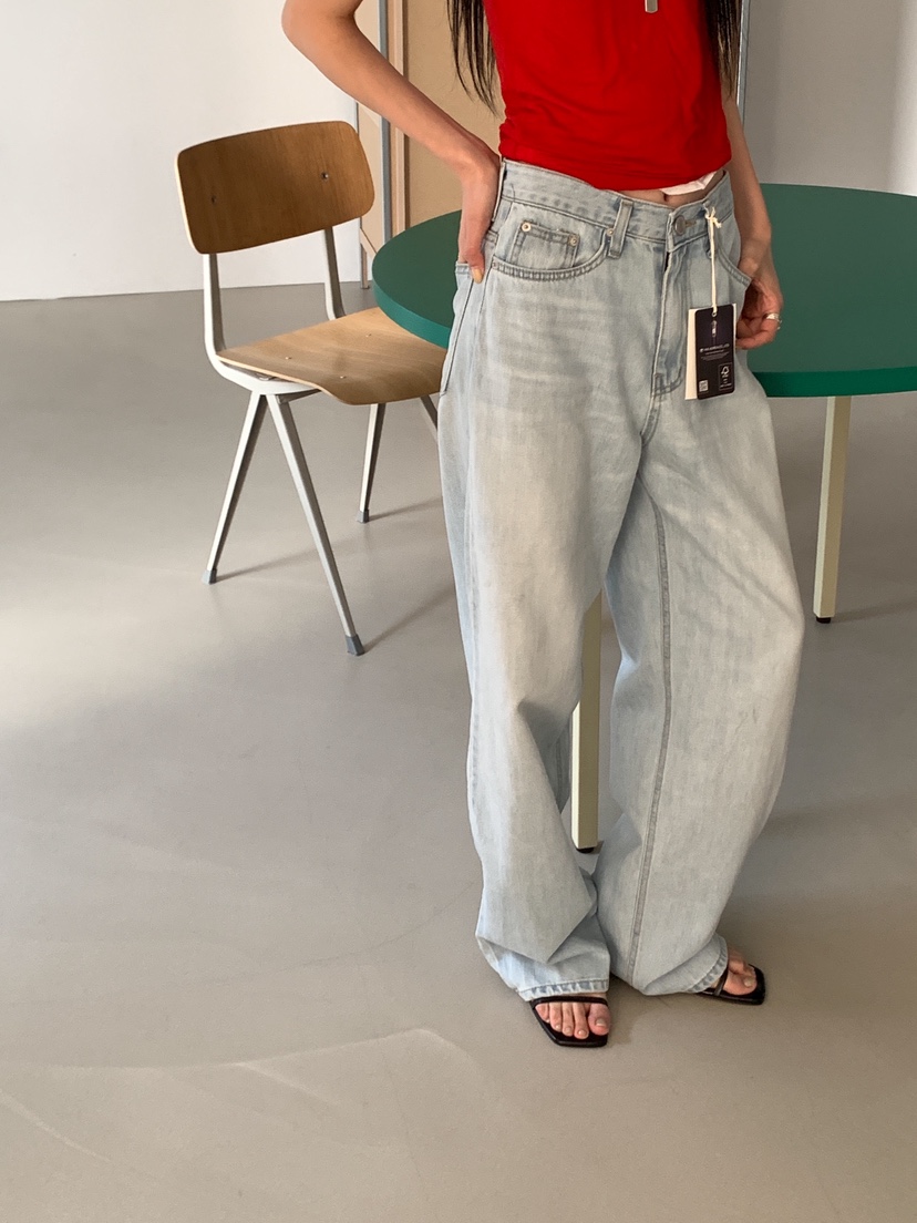 PROJECT SALT韓國東大門直郵女士新款26春夏牛仔褲PROJECTSALT牛仔褲