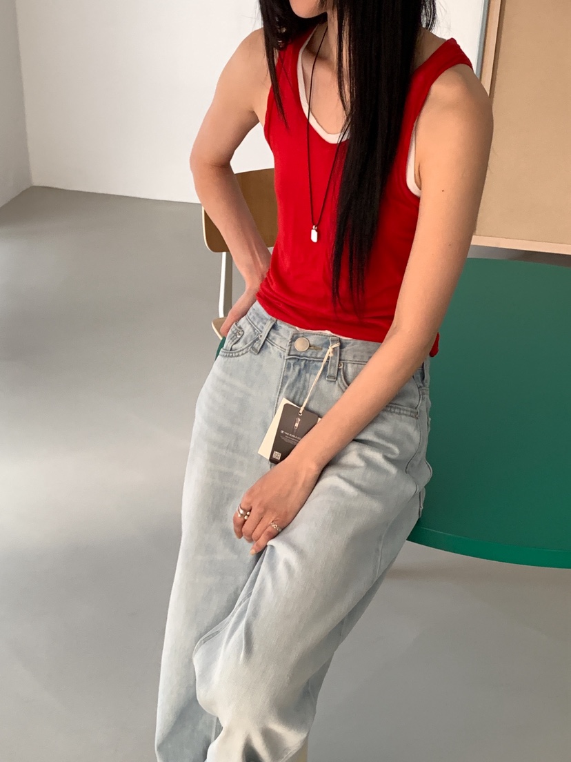 PROJECT SALT韓國東大門直郵女士新款26春夏牛仔褲PROJECTSALT牛仔褲