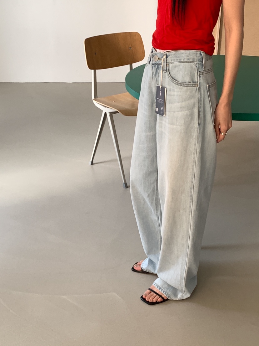 PROJECT SALT韓國東大門直郵女士新款26春夏牛仔褲PROJECTSALT牛仔褲