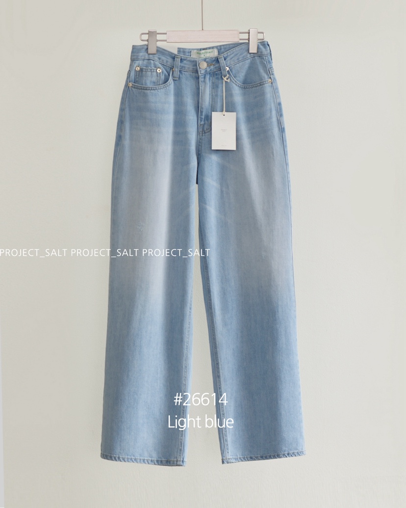 PROJECT SALT韓國東大門直郵女士新款26春夏牛仔褲PROJECTSALT牛仔褲圖色2