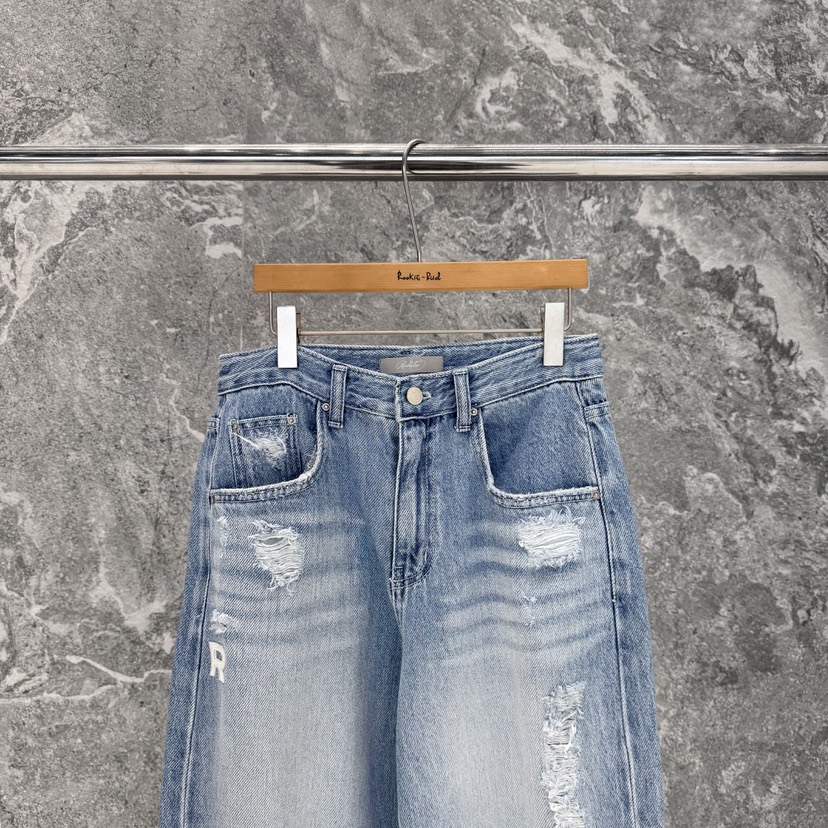 ROOKIE BUD韓國東大門代購女裝新品職業26春夏時尚牛仔褲ROOKIE BUD-L牛仔褲