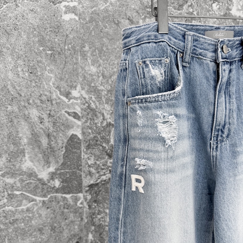 ROOKIE BUD韓國東大門代購女裝新品職業26春夏時尚牛仔褲ROOKIE BUD-L牛仔褲