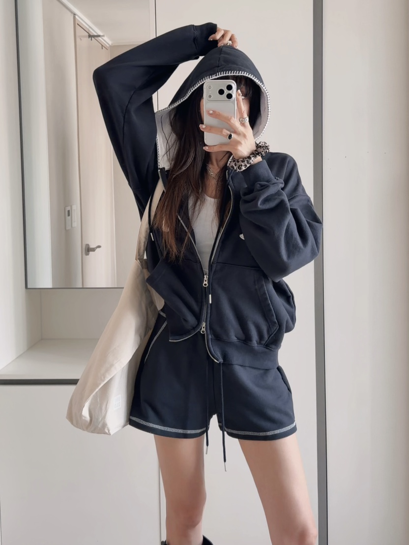 MORAN/MOSCO/SUGAR CASE韓國代購女士新款推薦夾克連帽衫拉鏈MORAN/MOSCO/SUGAR CASE夾克