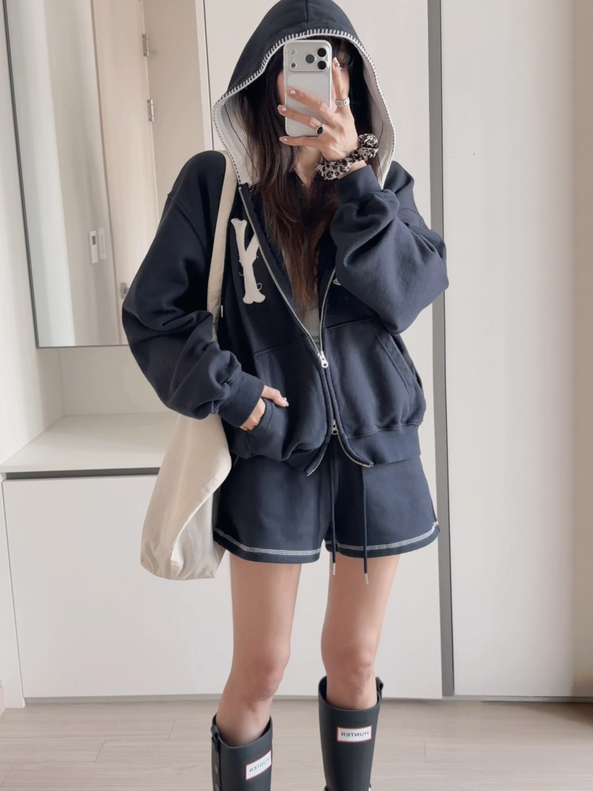 MORAN/MOSCO/SUGAR CASE韓國代購女士新款推薦夾克連帽衫拉鏈MORAN/MOSCO/SUGAR CASE夾克