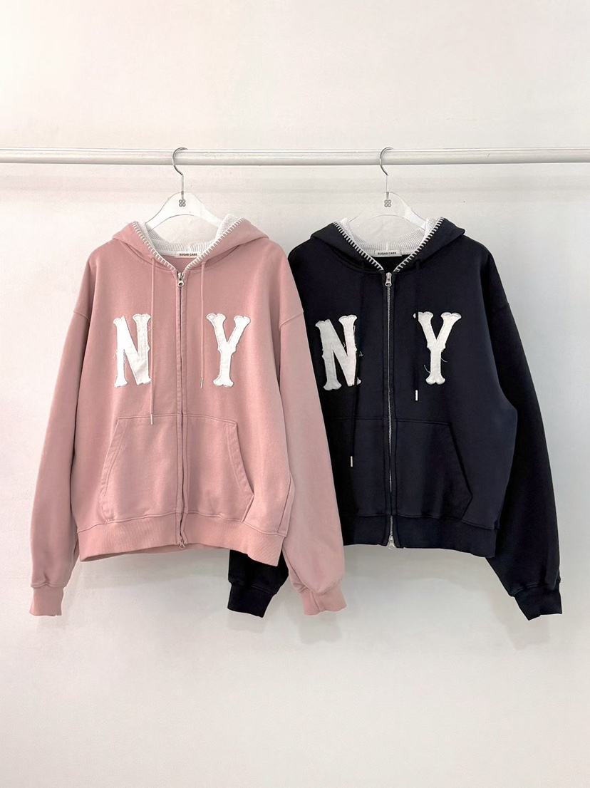 MORAN/MOSCO/SUGAR CASE韓國代購女士新款推薦夾克連帽衫拉鏈MORAN/MOSCO/SUGAR CASE夾克