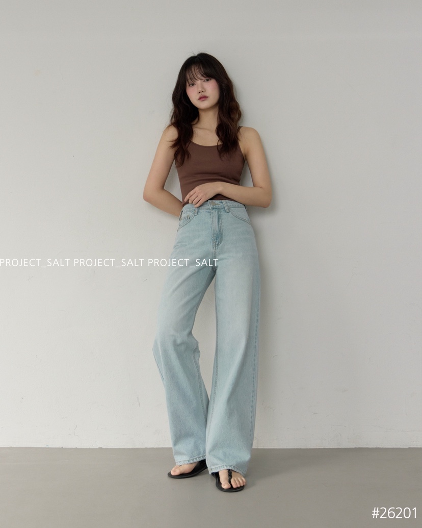 PROJECT SALT韓國直郵實拍女裝新品26春夏牛仔褲PROJECTSALT牛仔褲